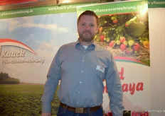 Sebastian Kunz von der Kaack Pflanzenvermehrung GmbH & Co. KG